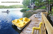 A Pet Friendly Waterfront Cottage with Sandy Beach for rent (weekly rental)